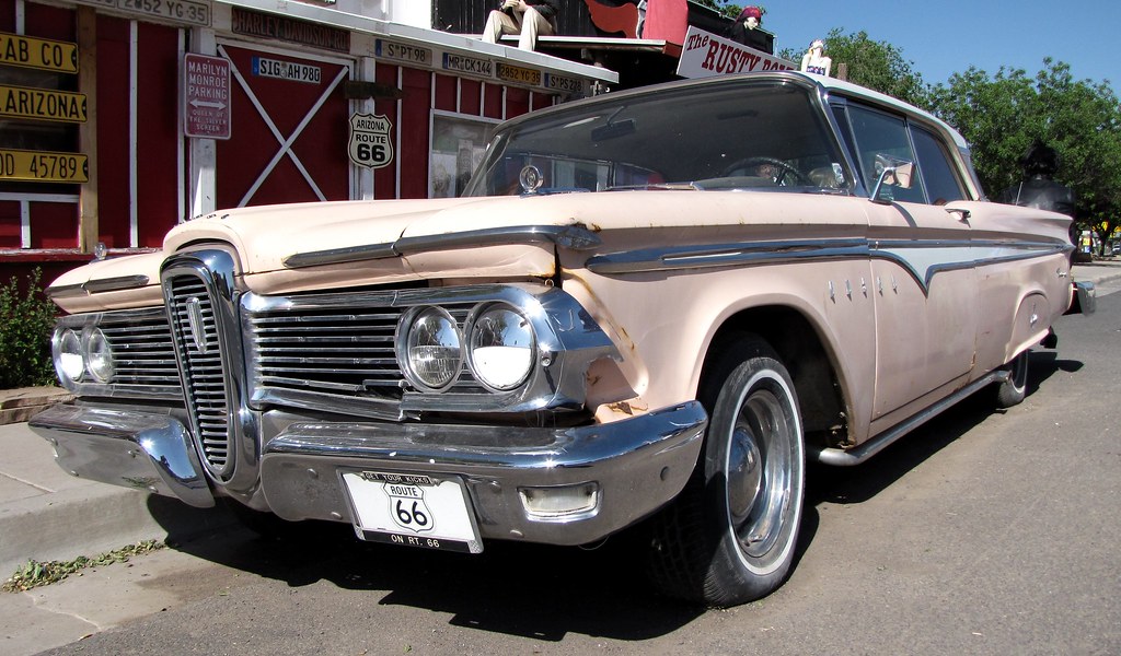 EDSEL / Route 66 Shot made in Seligman, California Fred Pulver Flickr