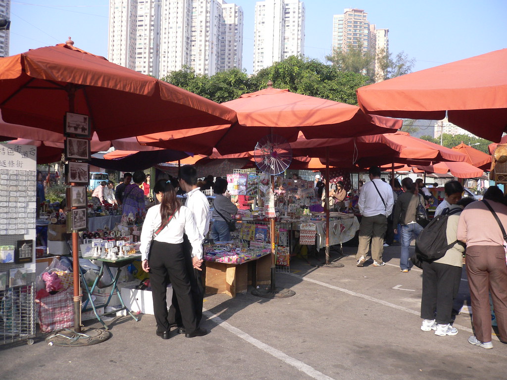 Taipa Flea Market takes place every Sunday in a pictur… Flickr