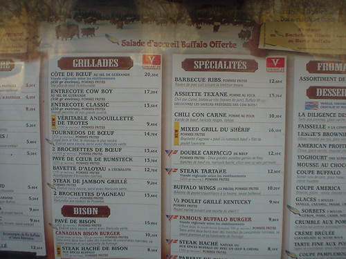 Buffalo Bill's 1 February 2006 The menu at Buffalo Bill's … Flickr