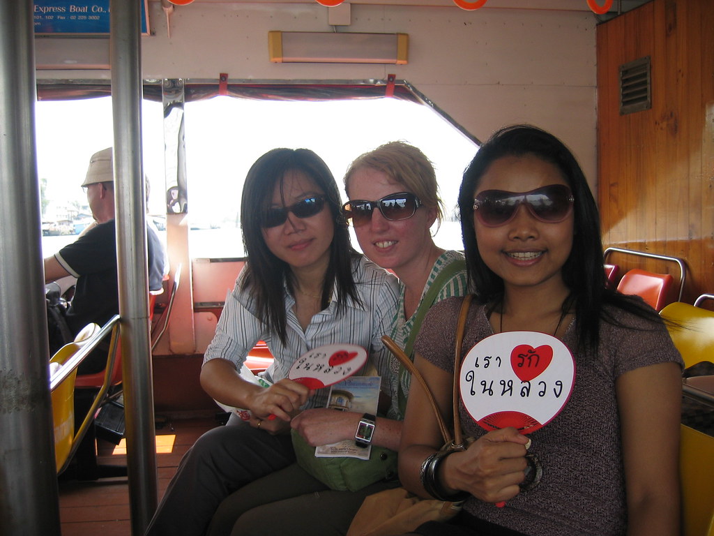 thailand04030657 On the river taxi in Bangkok. Din, me an… Flickr