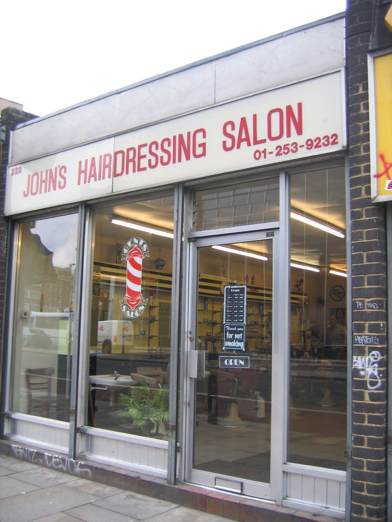 Hairdressers, Old Street, N1 This happens to be three door… Flickr