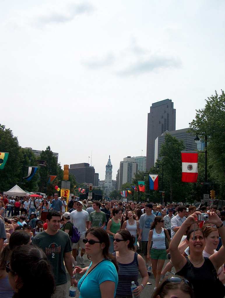 Live 8 Concert, Philly Ben Franklin Pkwy, Philly Flickr