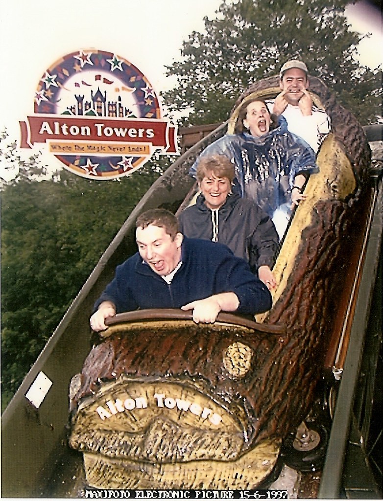19970615_ALT_LogFlume_001 on The Log Flume Alton Towers Flickr