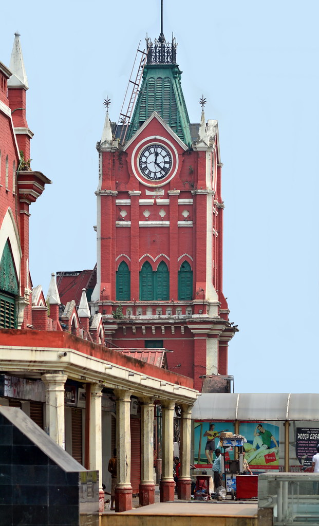India West Bengal Kolkata New Market Clock Tower … Flickr