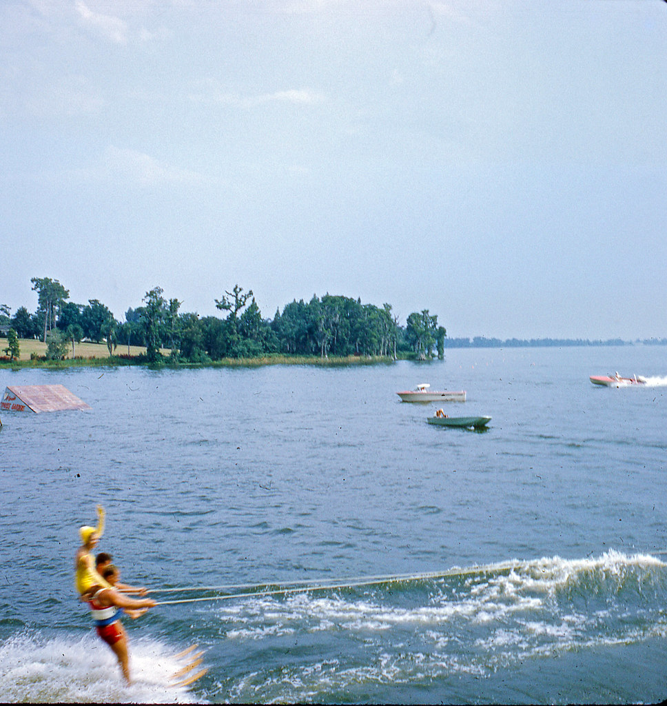 Cypress Gardens Slide, 1960s Water ski show. Slide is one … Flickr