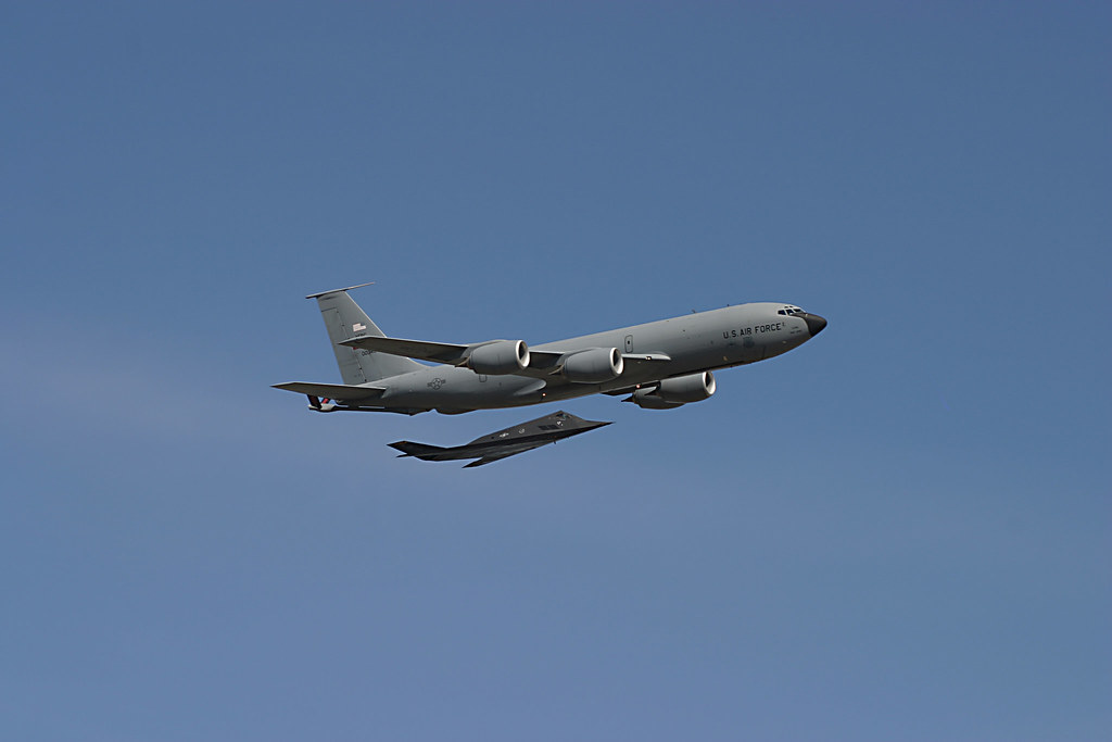 KC135 and F117 2006 Abbotsford Airshow Lee Conway Flickr