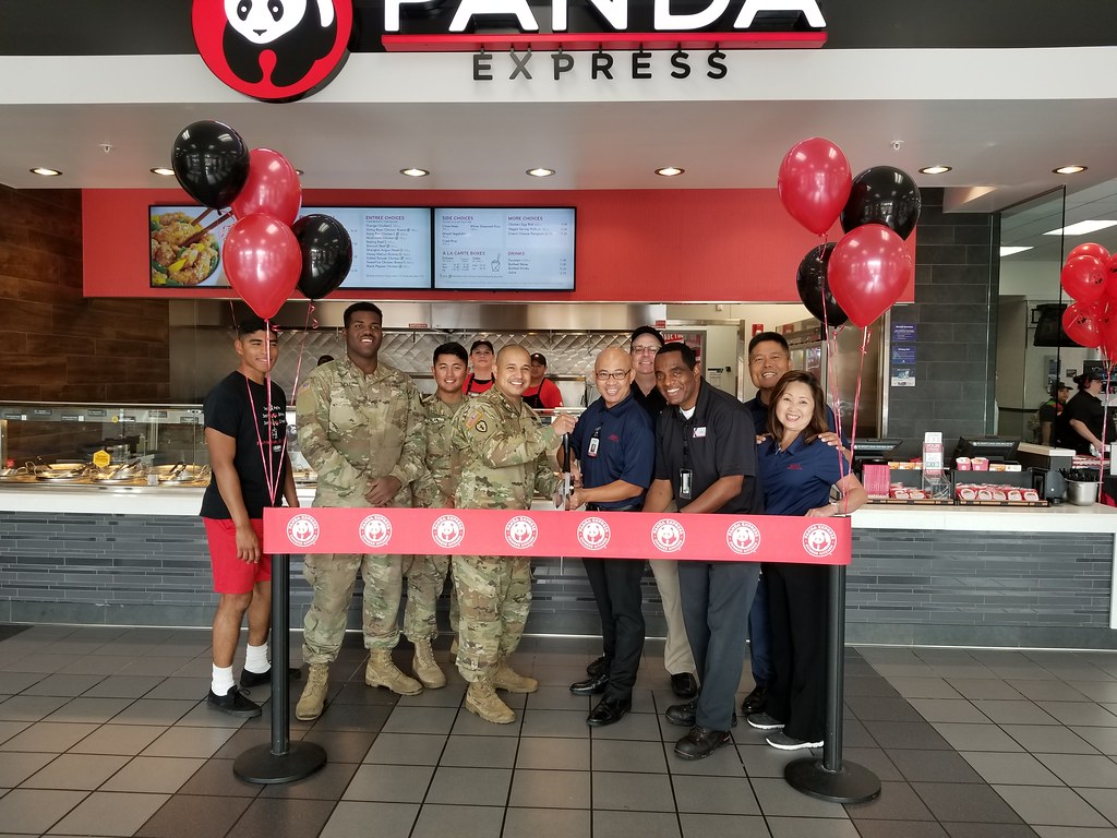 JBLM Panda Express Opens Exchange leadership cut the ribbo… Flickr