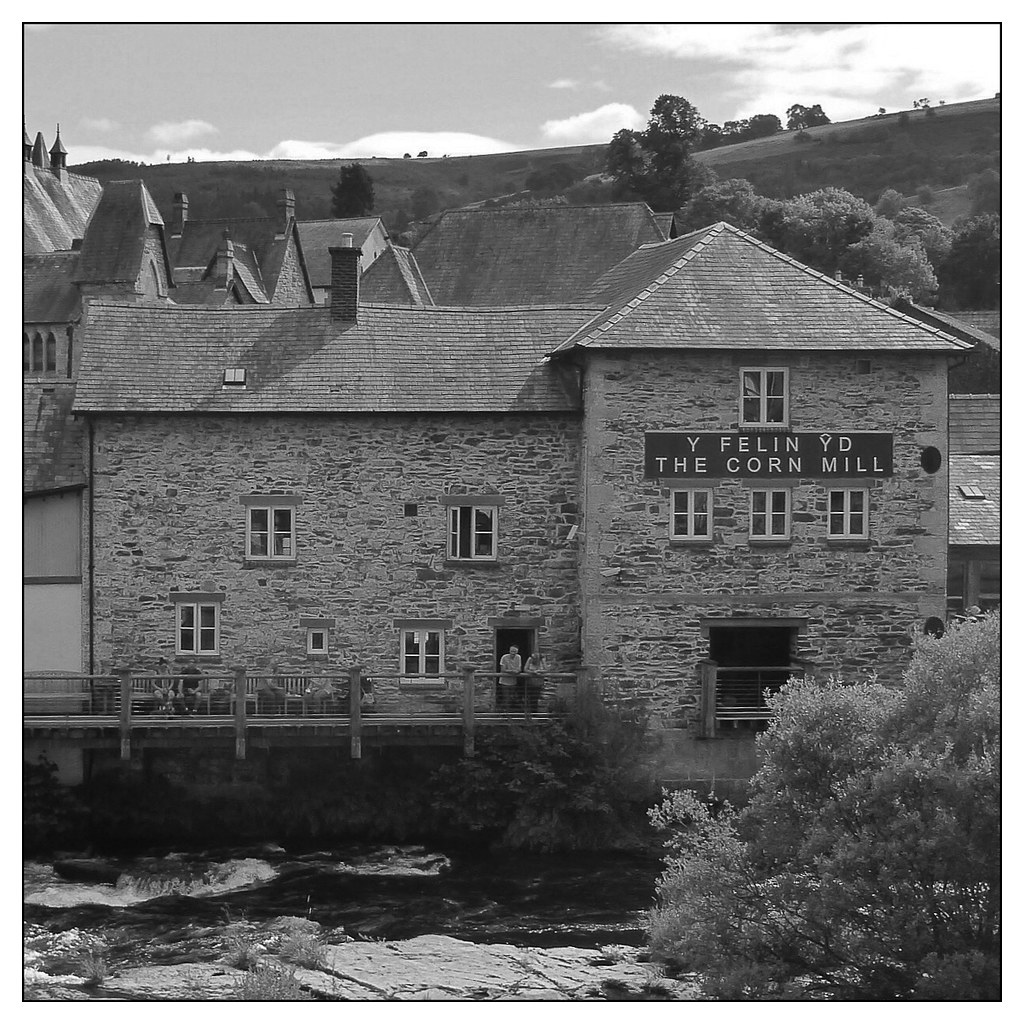 Corn Mill by the River Dee.HSS. The Corn Mill Pub in Llang… Flickr