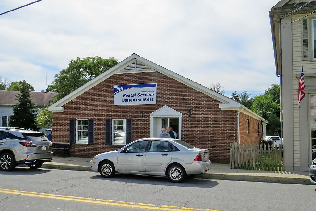 Dalton, PA post office Lackawanna County. Photo by E Kalis… Flickr