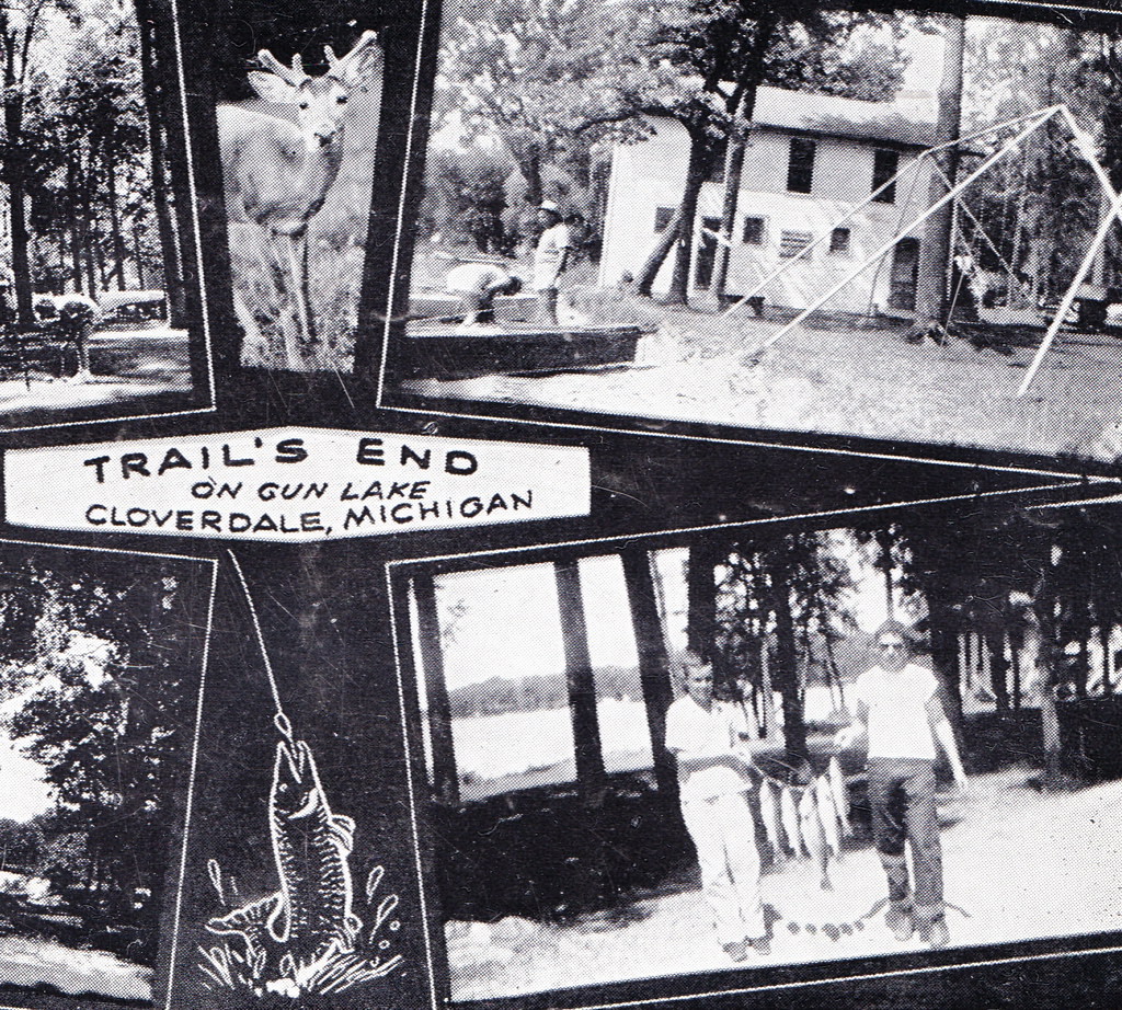 SW Gun Lake Cloverdale MI THE TRAILS END RESORT LODGE AND … Flickr