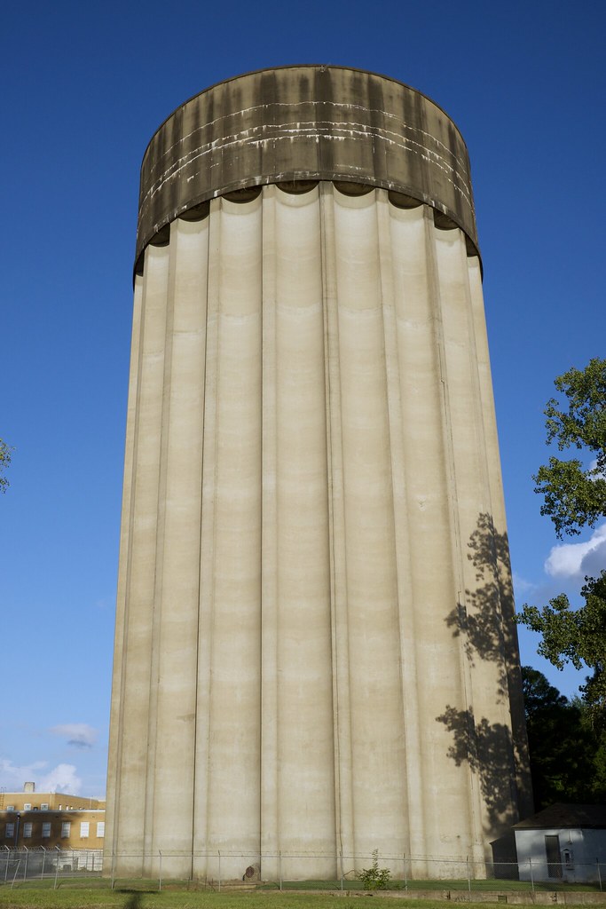 Tyler, TX 1957 Concrete Water Tower Gene Ellison Flickr