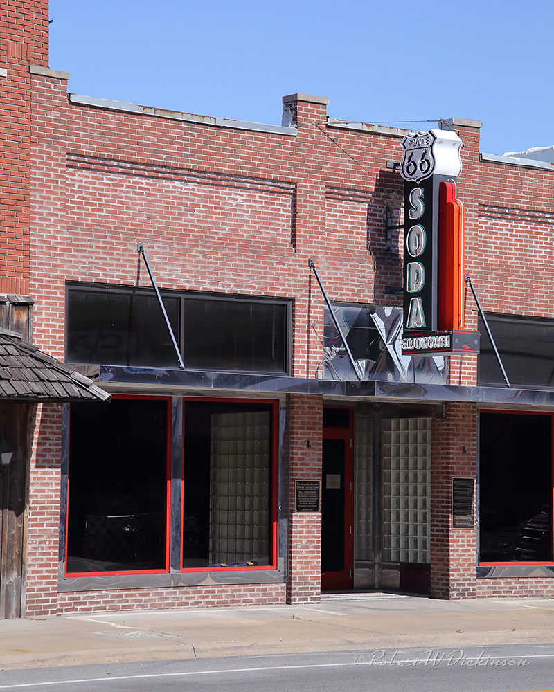 Route 66 Soda Fountain in Baxter Springs, Kansas Copyright… Flickr