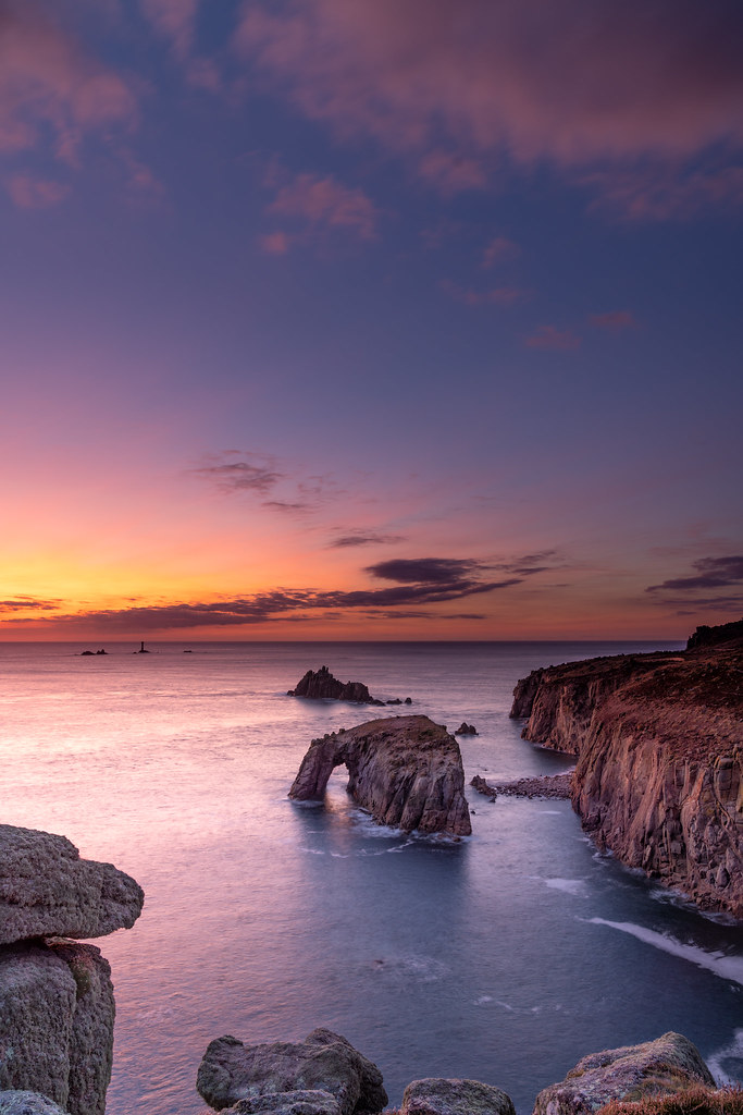Land`s End, Cornwall Sunset in September 2018 Joachim Wehmeyer Flickr