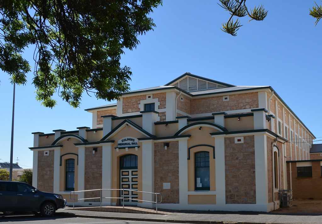 Ardrossan Soldiers' Memorial Hall, Yorke Peninsula South A… Flickr