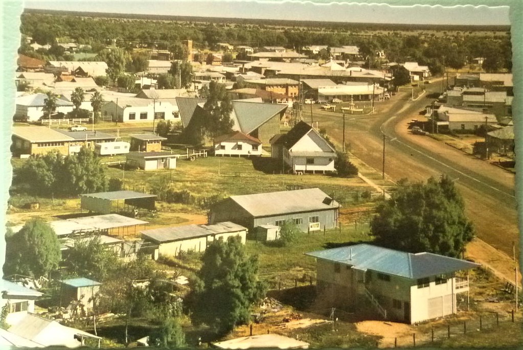 View of Cunnamulla, Qld 1970s Aussiemobs Flickr
