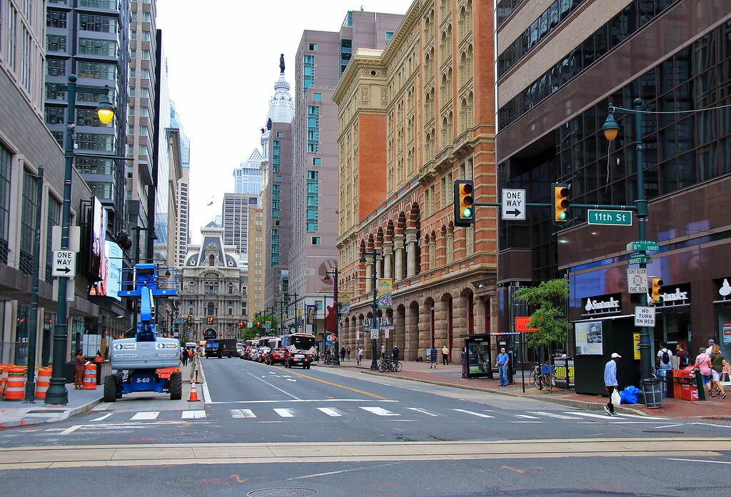 Black (Diamond) Market We are at 11th and Market in downto… Flickr