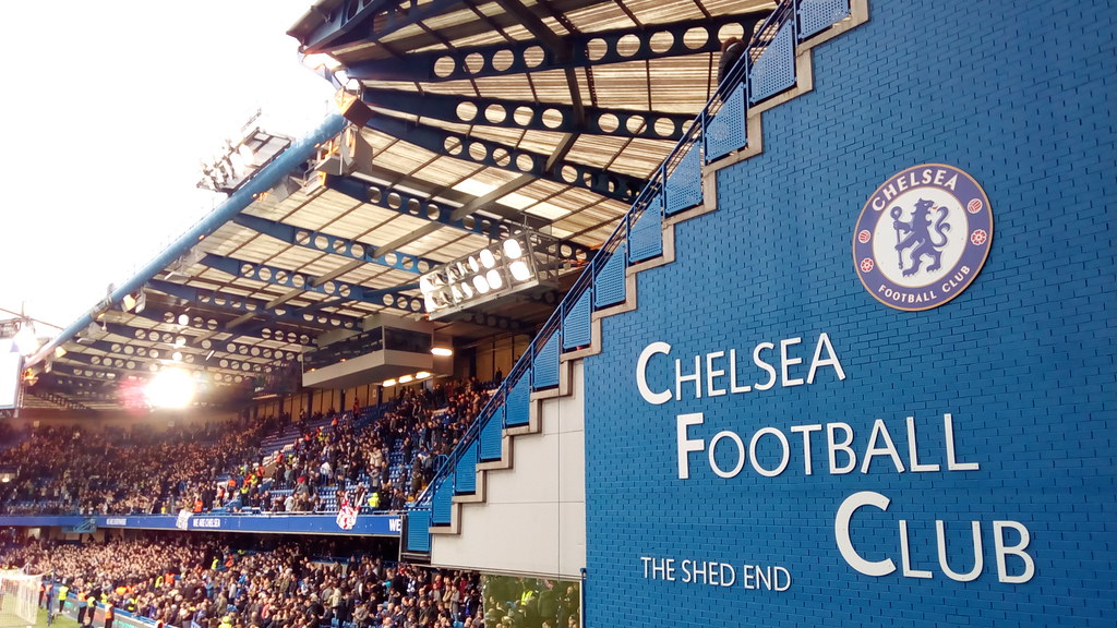 The Shed End at Stamford Bridge, Chelsea Football Club