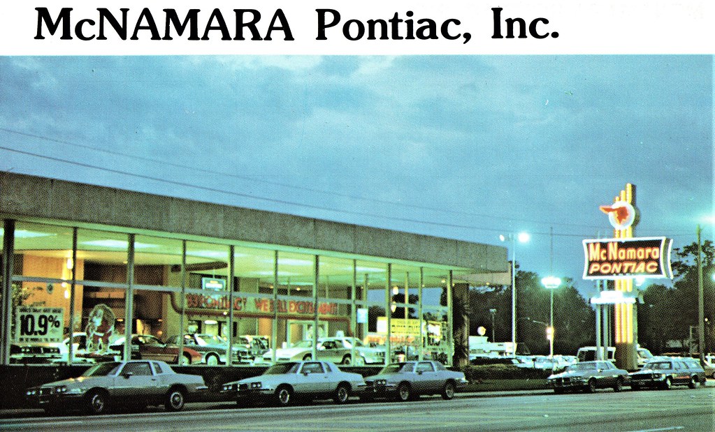 McNamara Pontiac, Orlando FL, 1980s 1010 W. Colonial Drive… Flickr