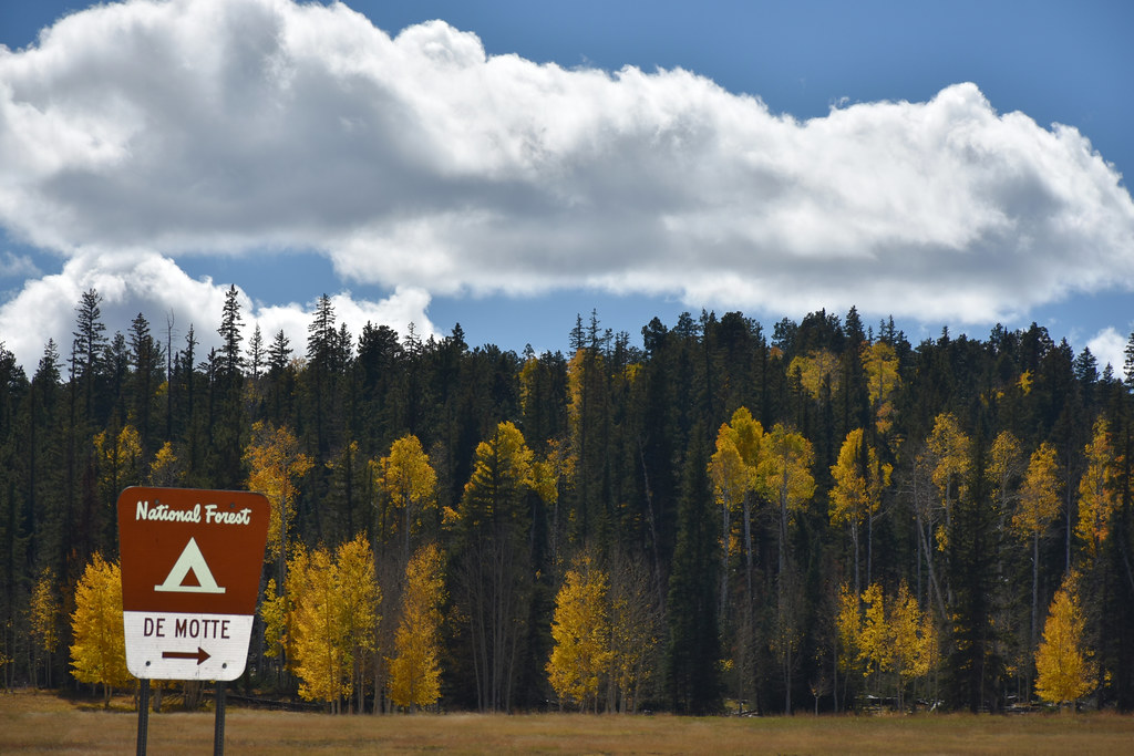 DeMotte Campground 2018 DeMotte campground sign with color… Flickr