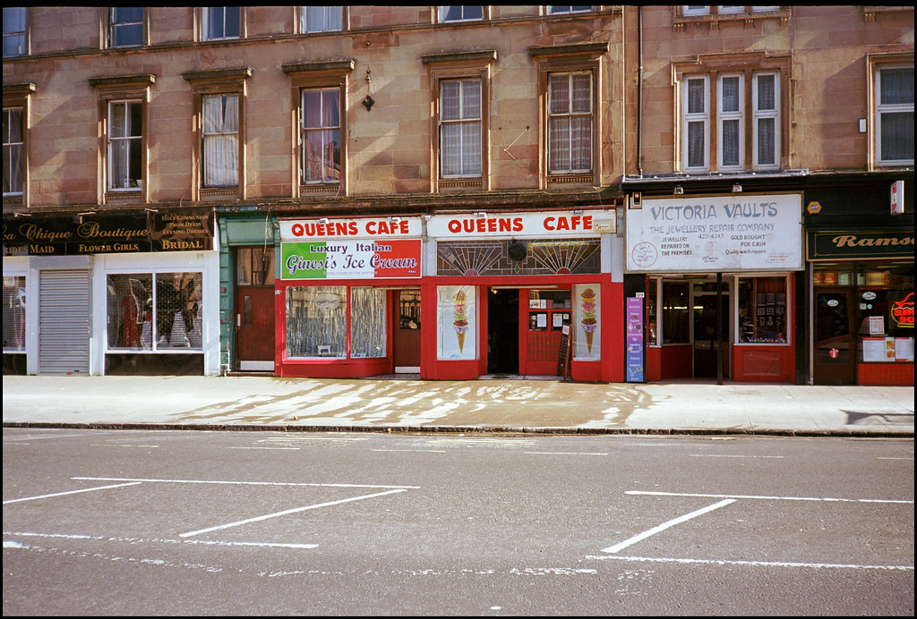 Queens Cafe Victoria Road Glasgow Scotland clean streets… Flickr