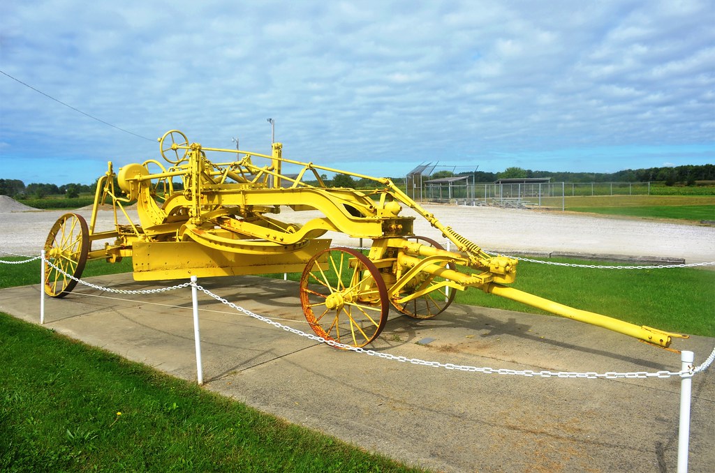 Ohio, Homerville, Horsedrawn Road Grader The horsedrawn … Flickr