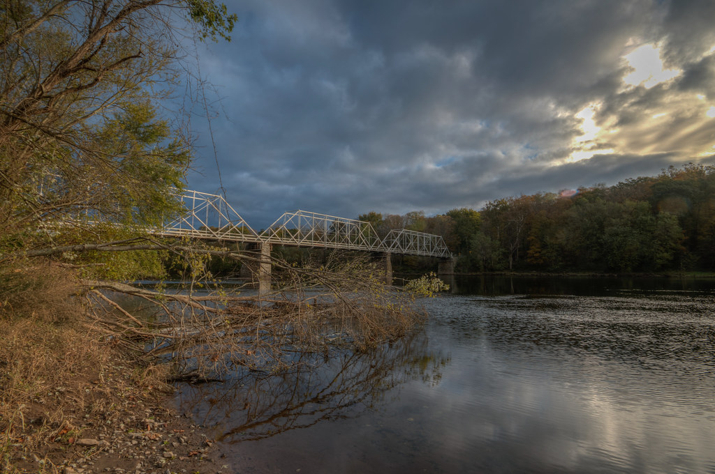 Dingmans Ferry Bridge over the Delaware River Dingmans Fer… Flickr