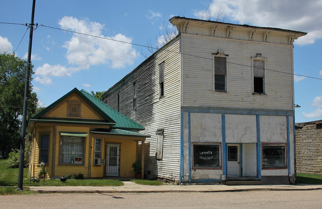 Downtown Buildings Bagley, IA Tom McLaughlin Flickr