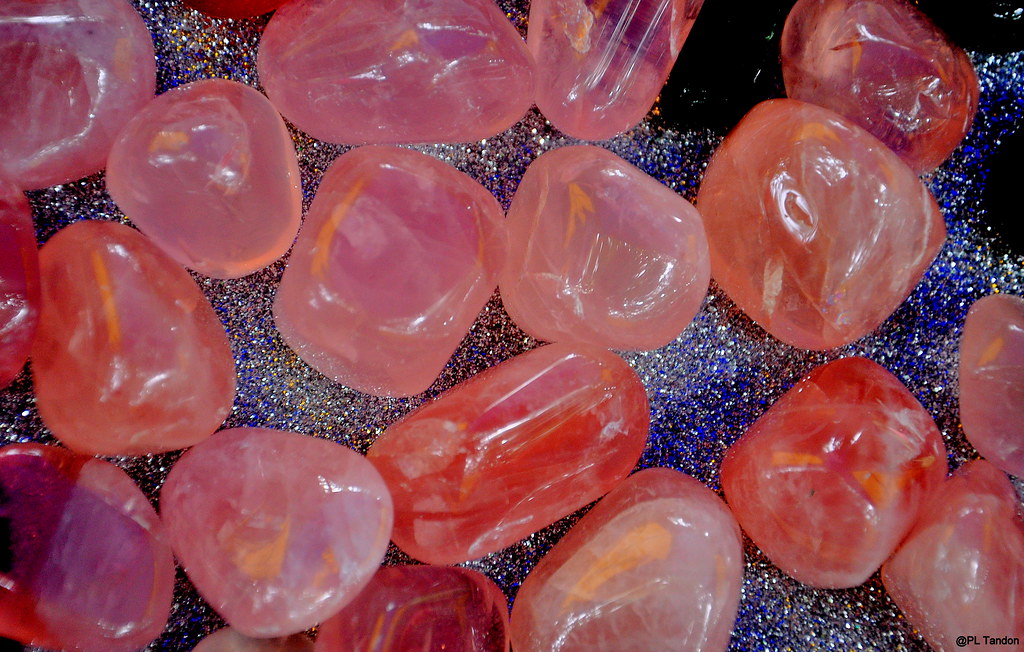 Pink Rose Quartz The pink color of rose quartz ranges from… Flickr