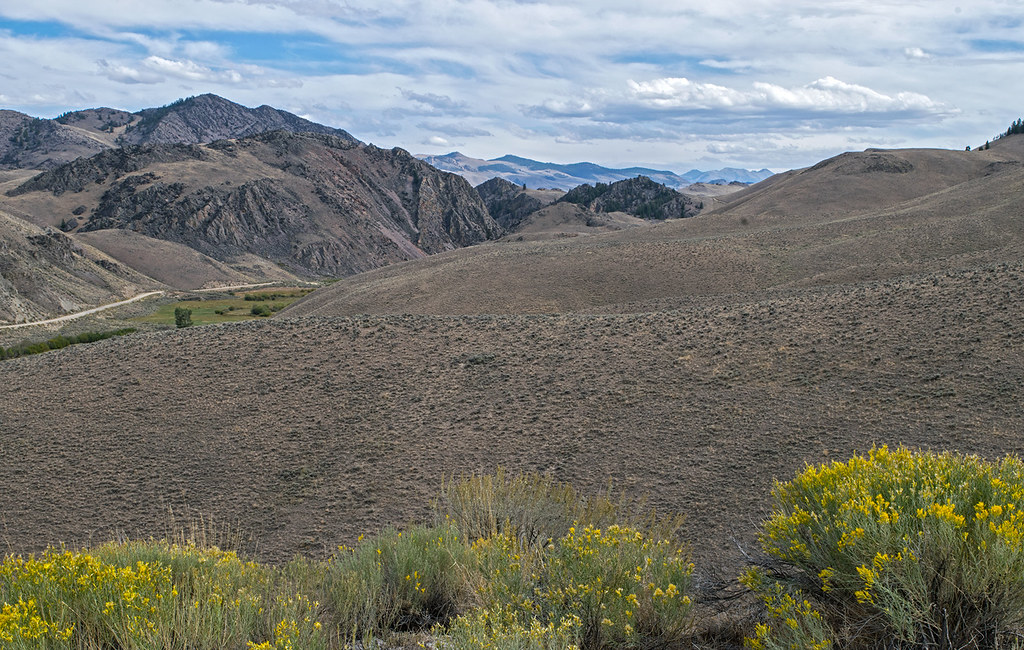 Elevation of Ellis, ID, USA Topographic Map Altitude Map