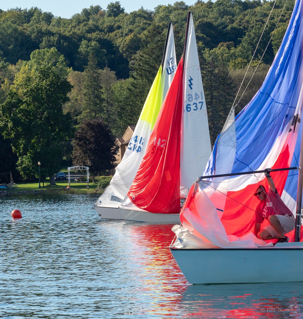 Sailboat Racing on Cazenovia Lake Cazenovia Lightning Rega… Flickr