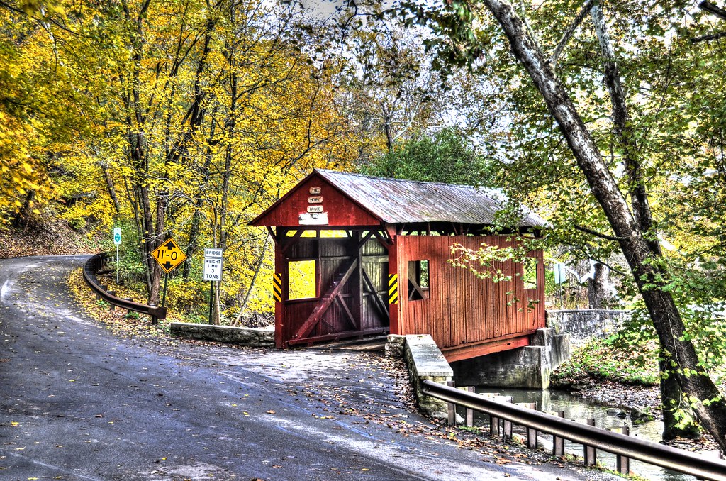 Mingo Park Covered Bridge Ed Lovelace Flickr