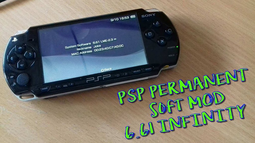 🔥How to Mod PSP 6.61! Infinity Permanent CFW🔥 PSPModd… Flickr