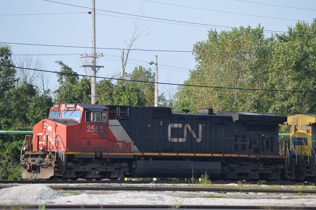 CN 2552 C449W Willard Ohio CN 2552 dash 9 at Willard Ohio… Flickr