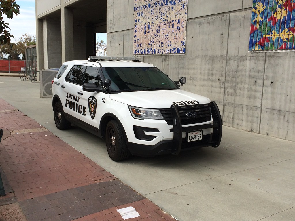 Amtrak Police Ford Explorer Police Interceptor, seen at th… Flickr