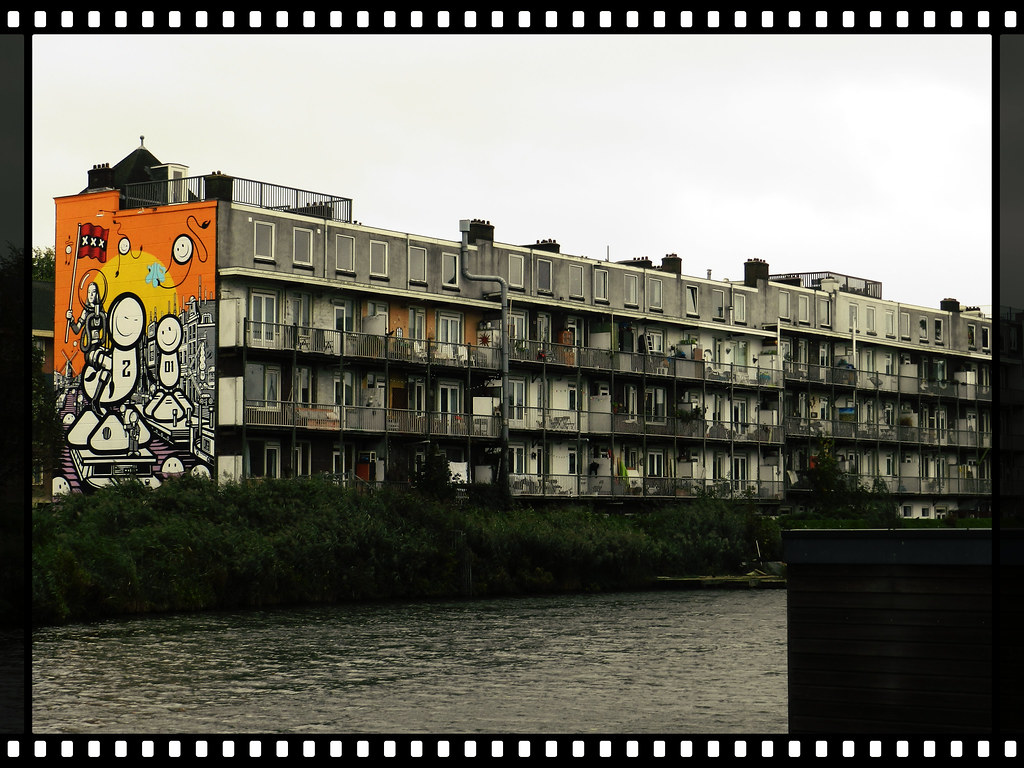 Mural in Amsterdam, this is ART Great to see, walking arou… Flickr