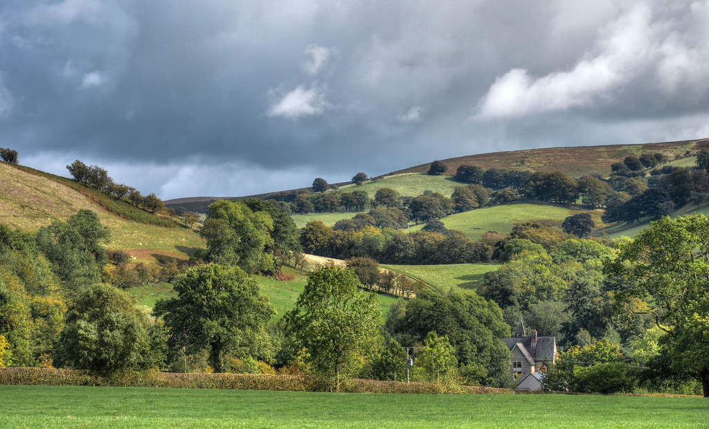 Shropshire Hills near Ratlinghope From our rented cottage … Flickr