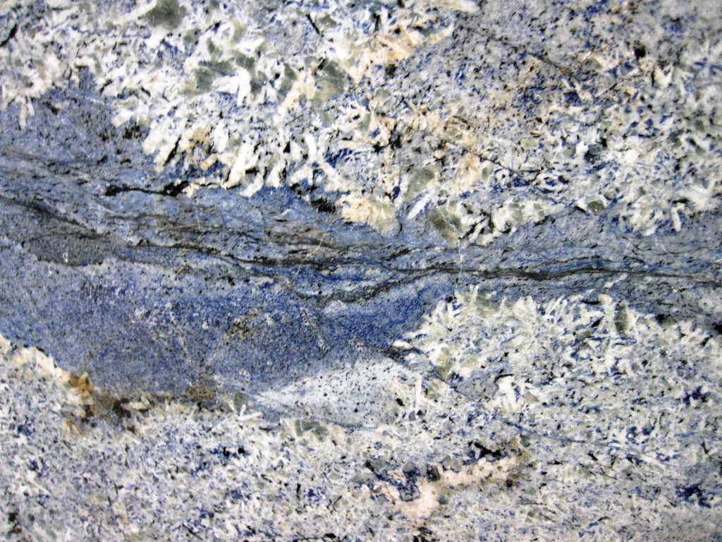 Persian Blue Granite 2 This appears to be a sodalitebeari… Flickr