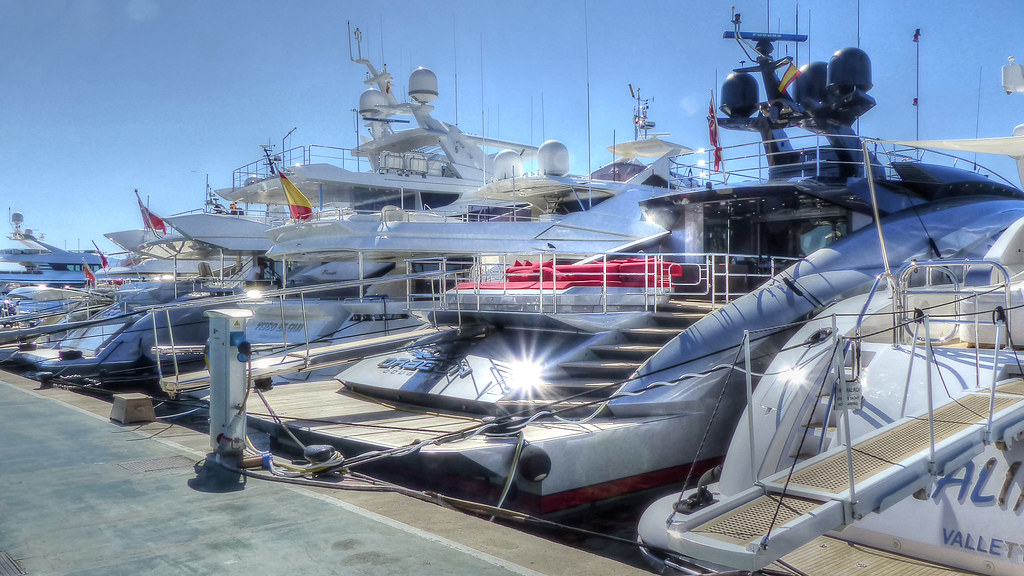Shining Bright Some of the cheaper boats in Portals Nous M… Flickr