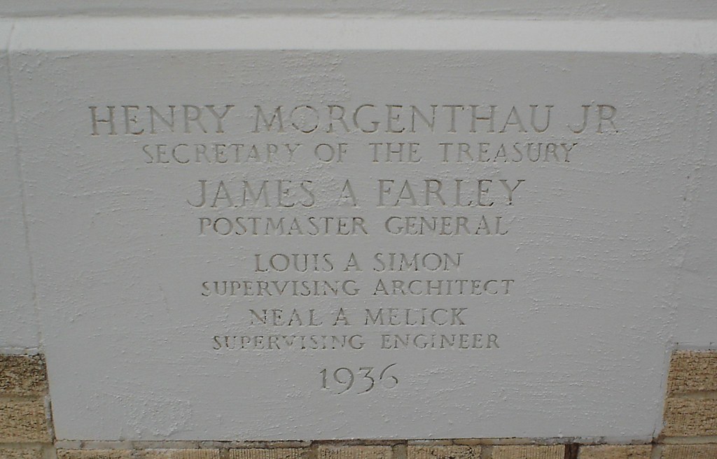 Post Office 79252 Cornerstone (Quanah, Texas) Built in 193… Flickr