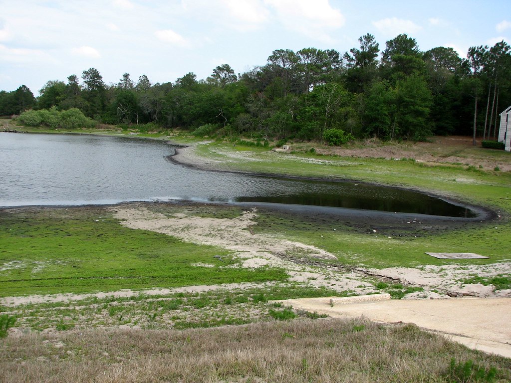 Very Dry Lake This is a very dry lake that will soon be no… Charles