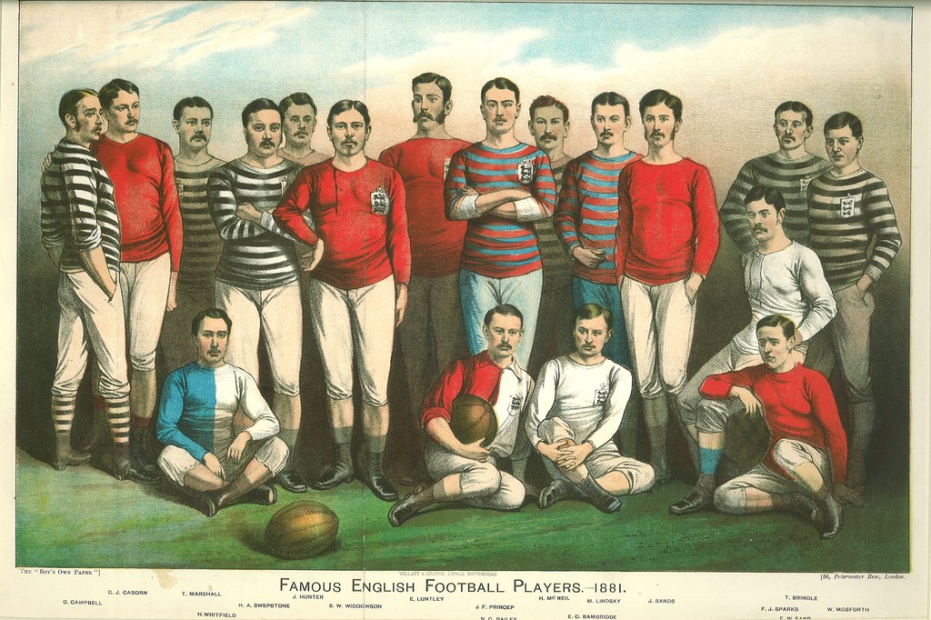 All sizes Famous English Football Players 1881 Flickr Photo Sharing!