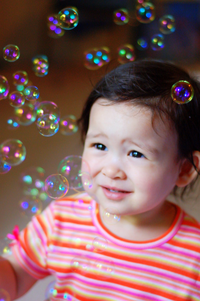 Tiny bubbles make me warm all over with a feeling that I'm… Flickr