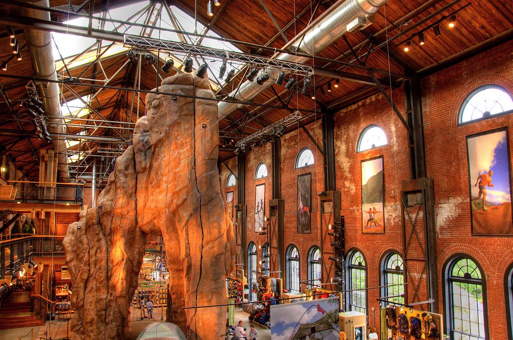 The Climbing Wall, REI, Denver, Colorado The Climbing Wall… Flickr
