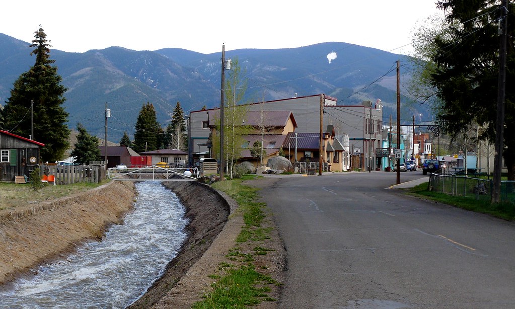 And a Flume Runs Through It Creede, Colorado. Snowshoe Mou… Flickr