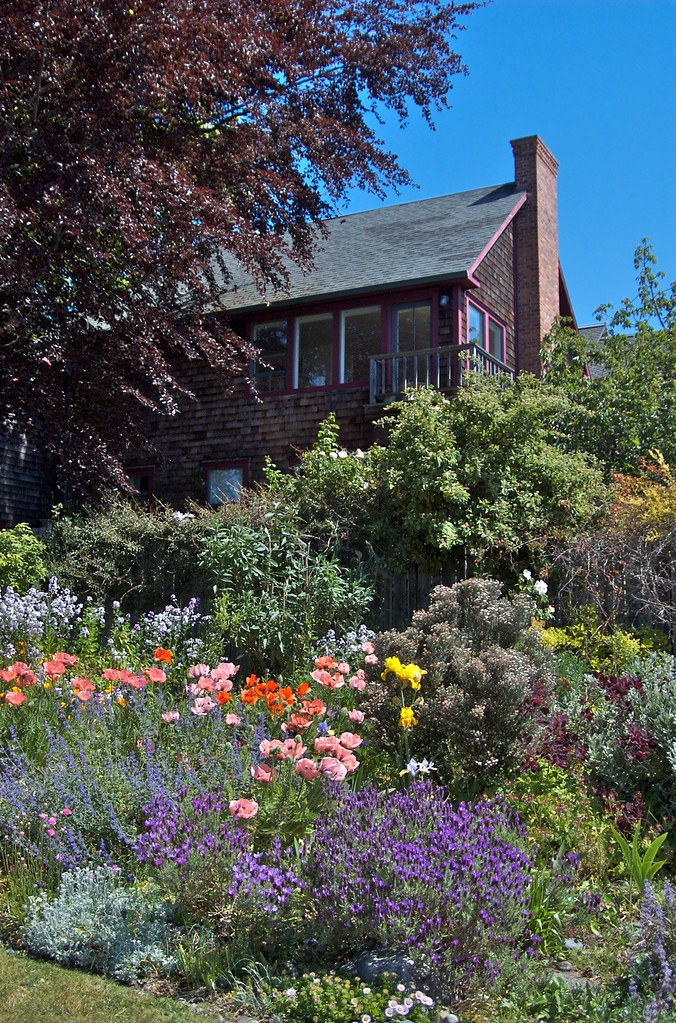 Cottage Garden Port Townsend, Washington. A.Davey Flickr