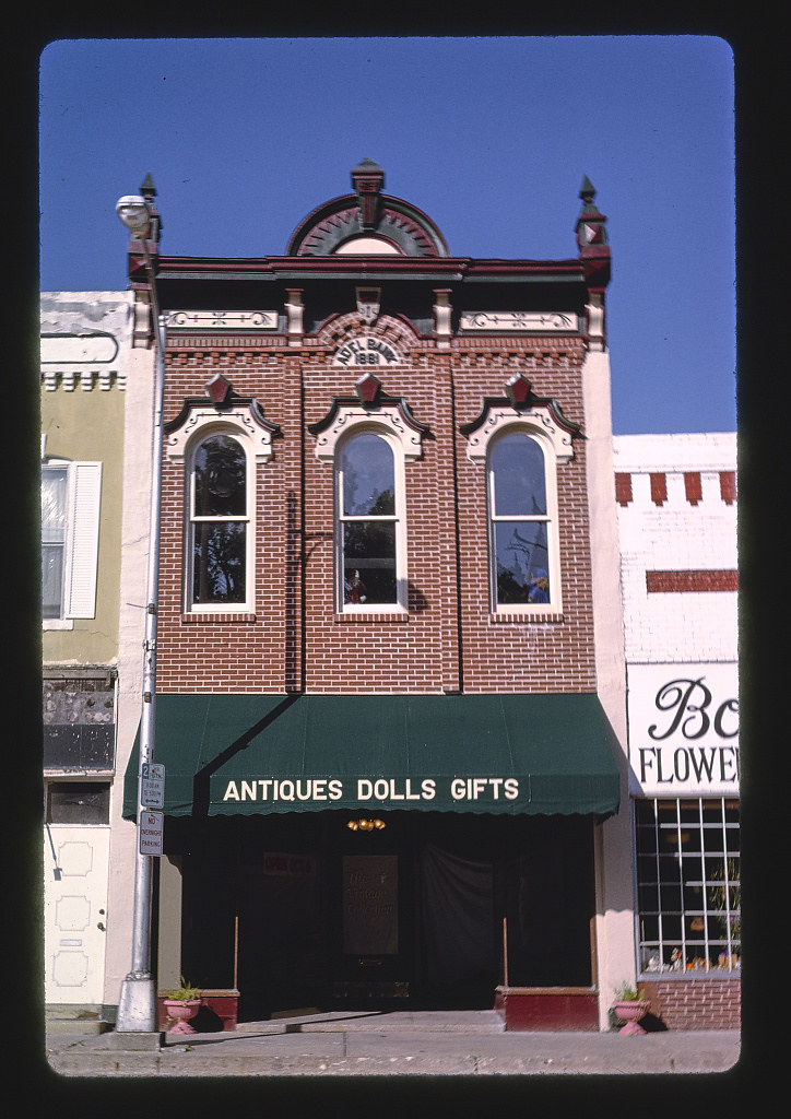 Adel Bank, 9th Street, Adel, Iowa (LOC) Margolies, John,, … Flickr