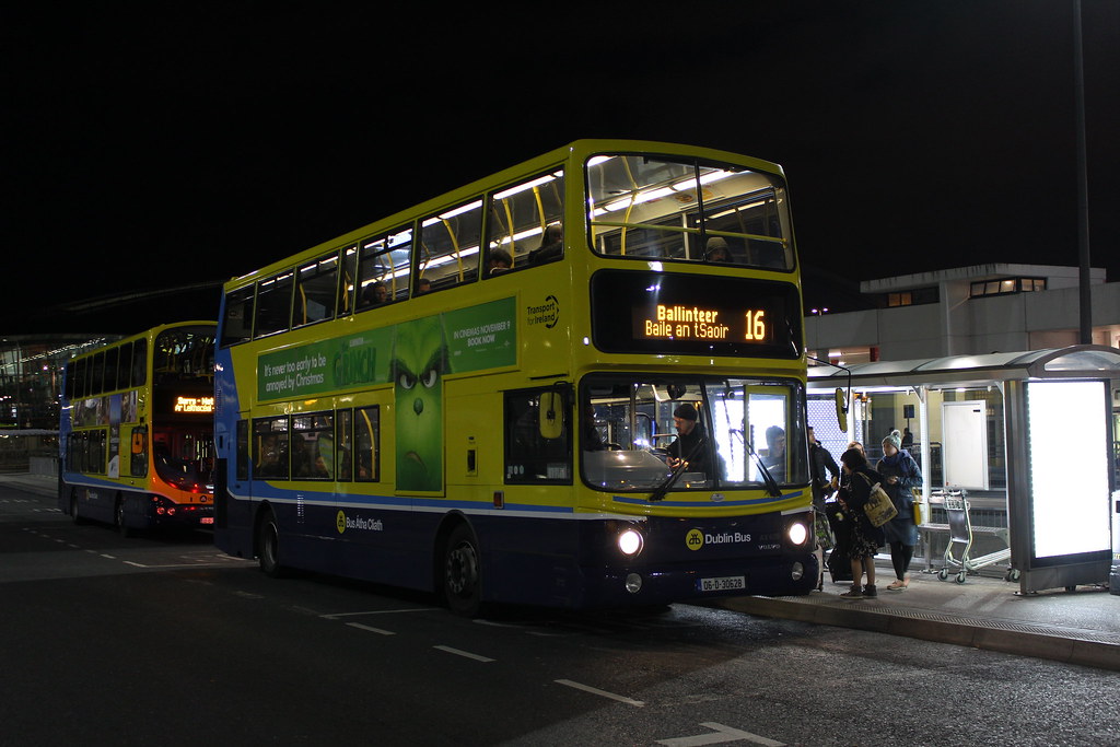 Dublin Bus AX628 on Route 16, Dublin Airport 06D30628 Aubrey Flickr