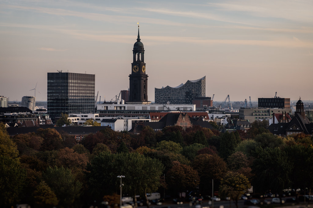 Elevation of Gaußstraße 89, Hamburg, Germany Topographic Map