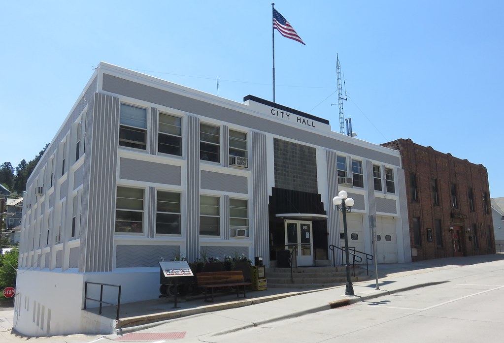 Lead, South Dakota City Hall and Masonic Temple Lead, Sout… Flickr