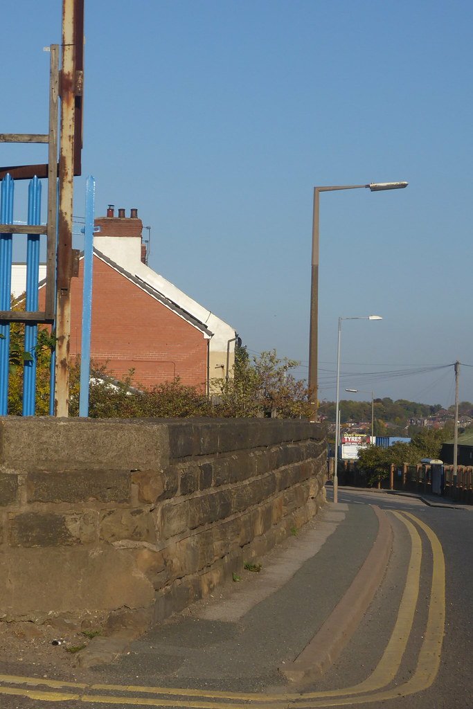Old railway bridge, Burton Road, Monk Bretton. (former Bar… Flickr